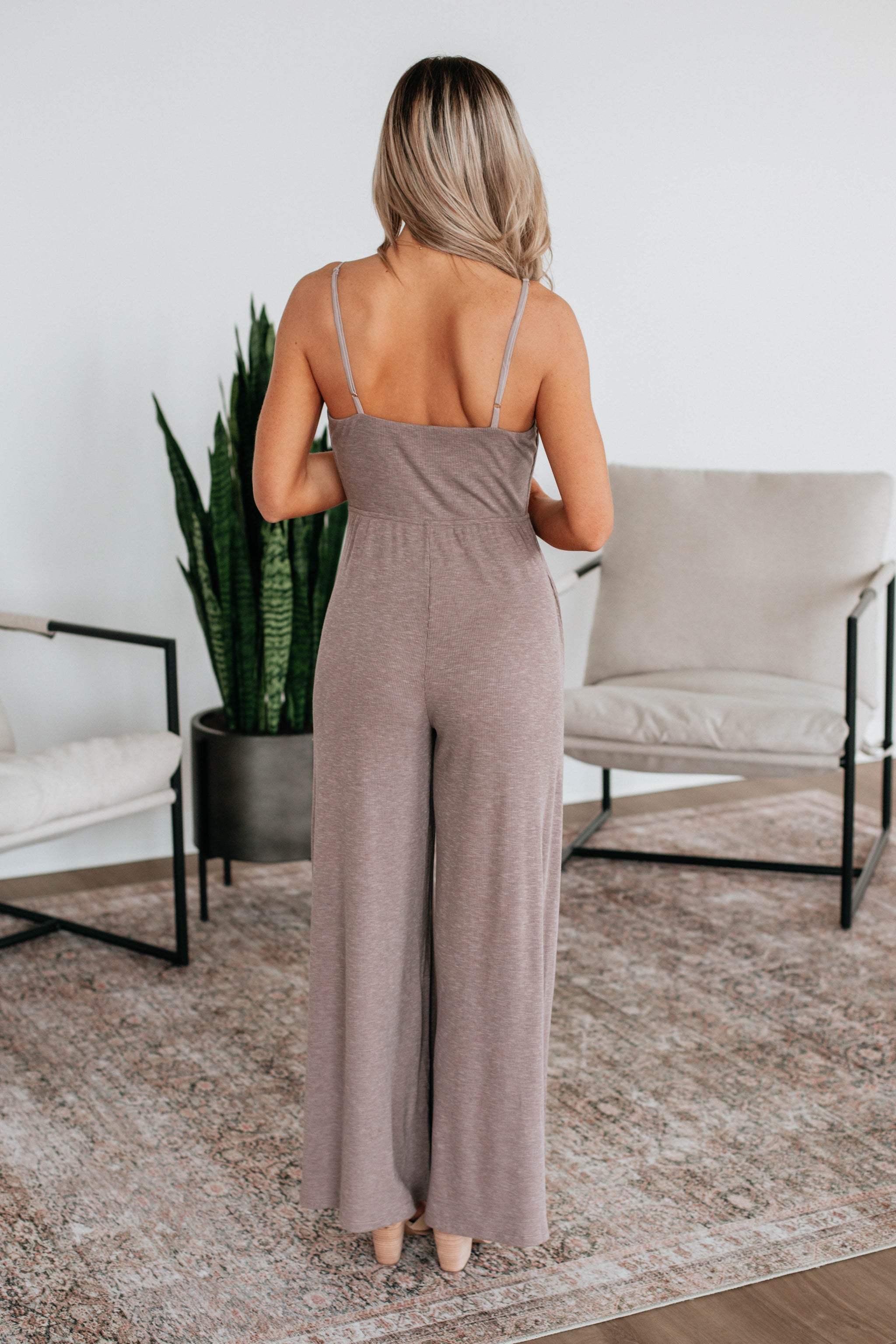 Jayde Ribbed Jumpsuit