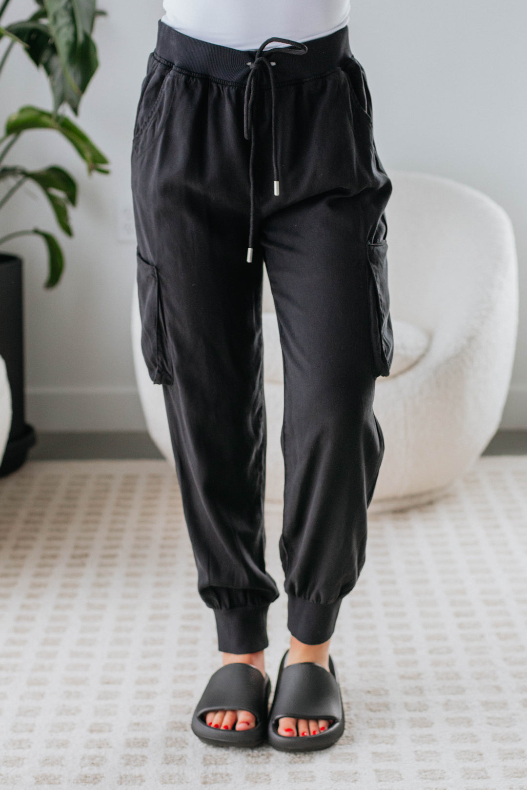 Jonas Cargo Joggers - Black