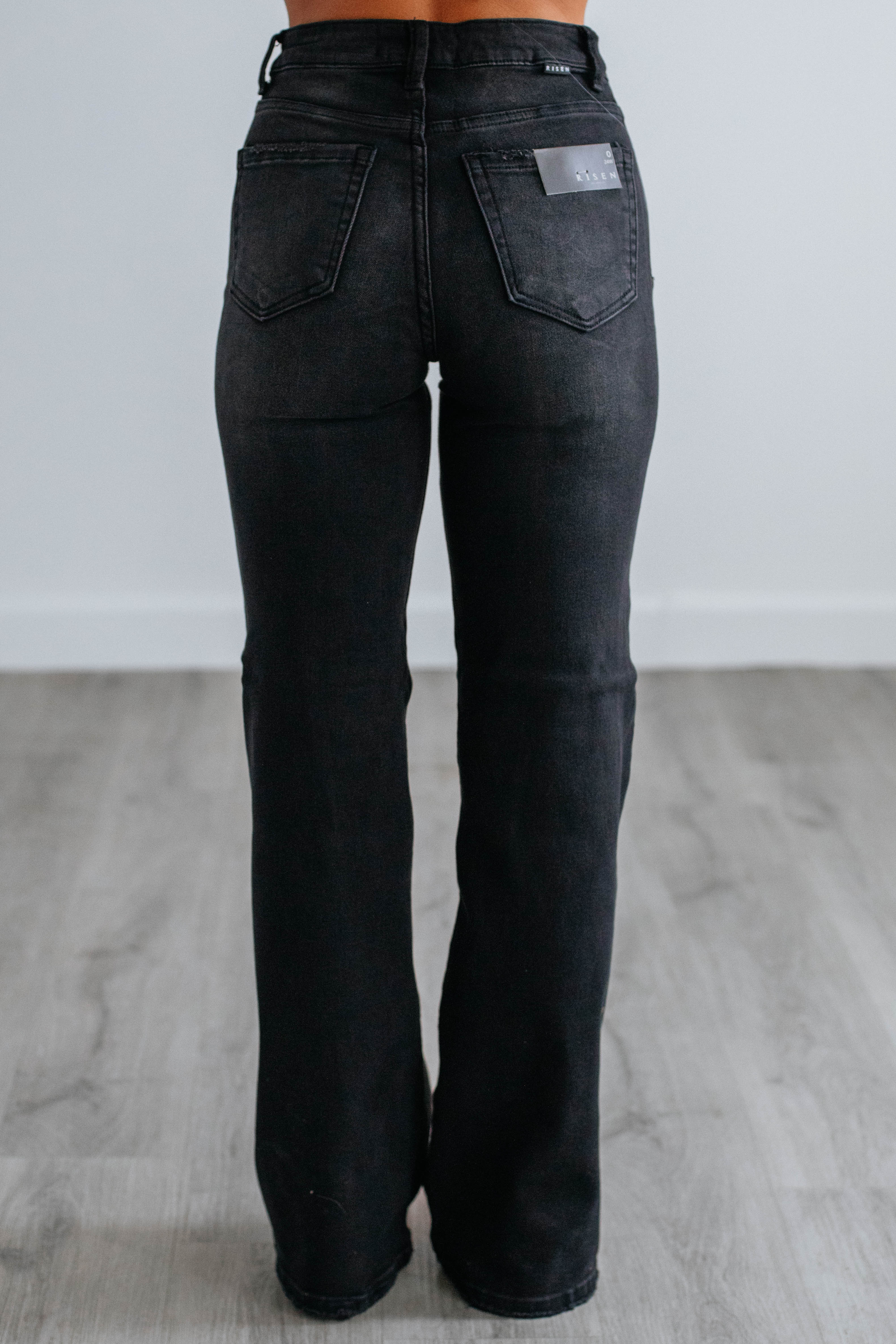 Joni Risen Jeans Vintage Black Wild Oak Boutique