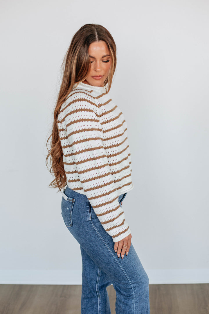 Jonita Striped Sweater