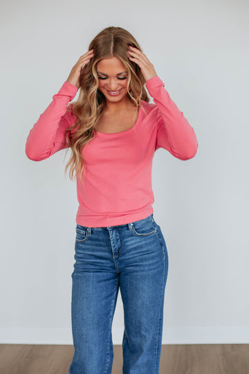 Joya Basic Top - Watermelon