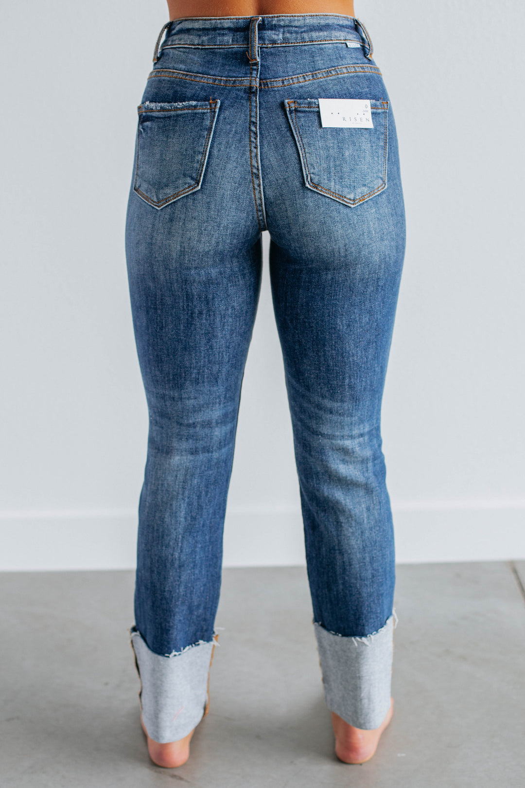 Kalen Risen Jeans - Dark Wash