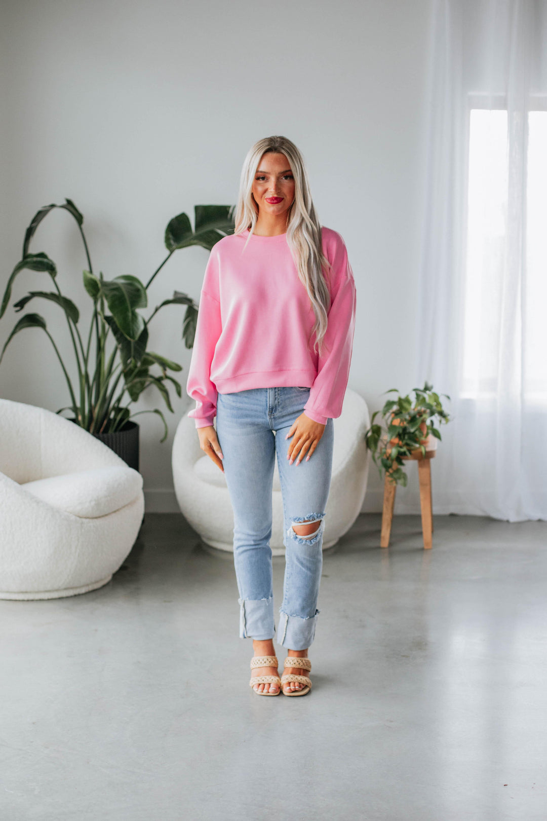 Koslo Sweatshirt - Bubblegum