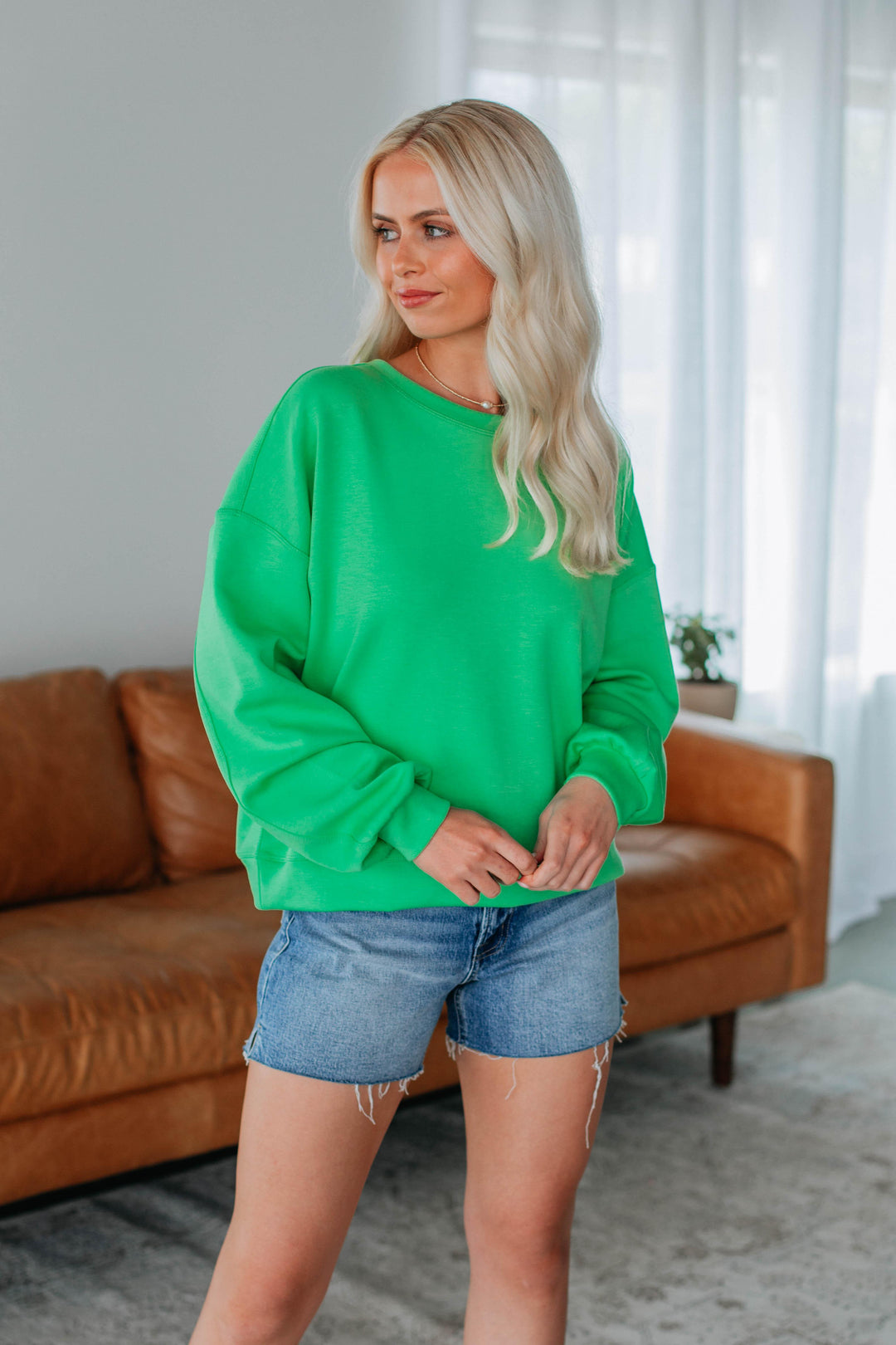 Koslo Sweatshirt - Keylime