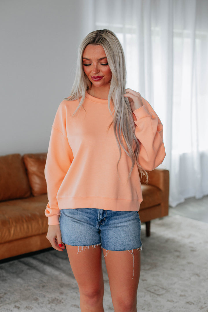 Koslo Sweatshirt - Peach