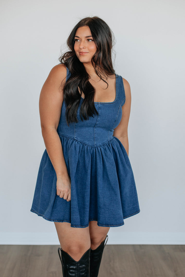 Lainey Denim Dress