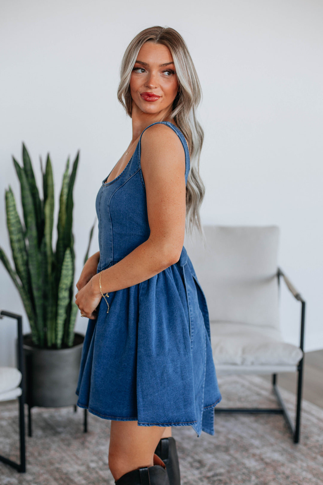 Lainey Denim Dress