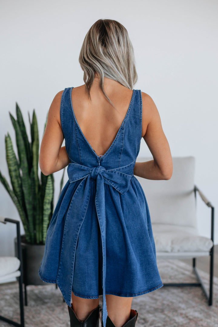 Lainey Denim Dress