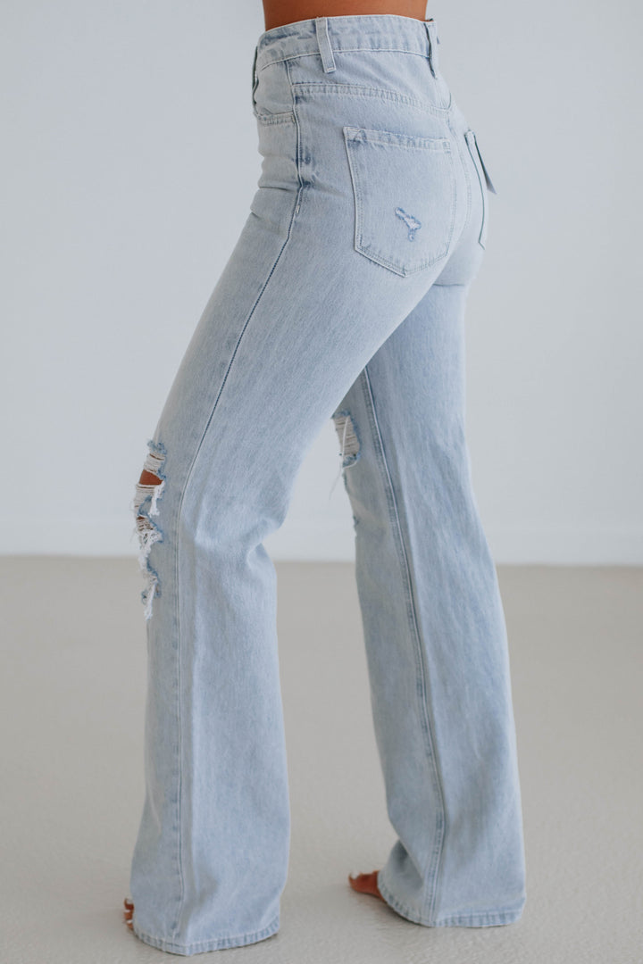 Leslie Vervet Jeans - Reckless – Wild Oak Boutique