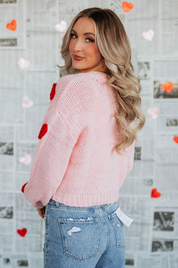 Lilia Cardigan - Blush