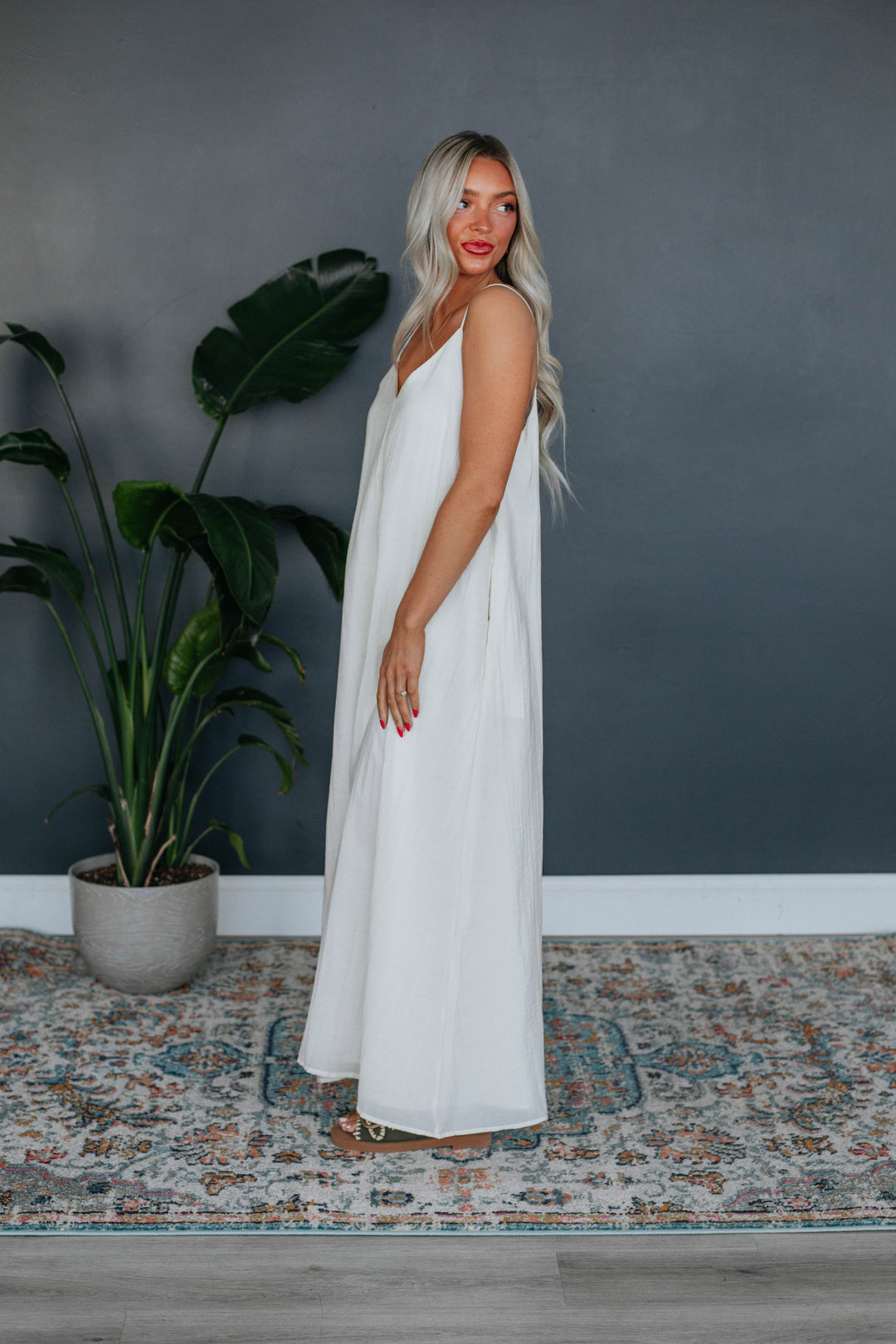 Lilliana Maxi Dress - Ivory