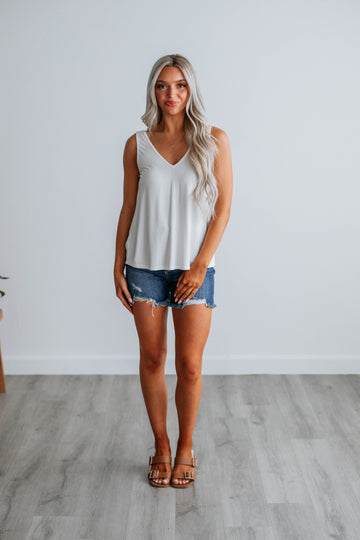 Linley Basic Tank - Ivory