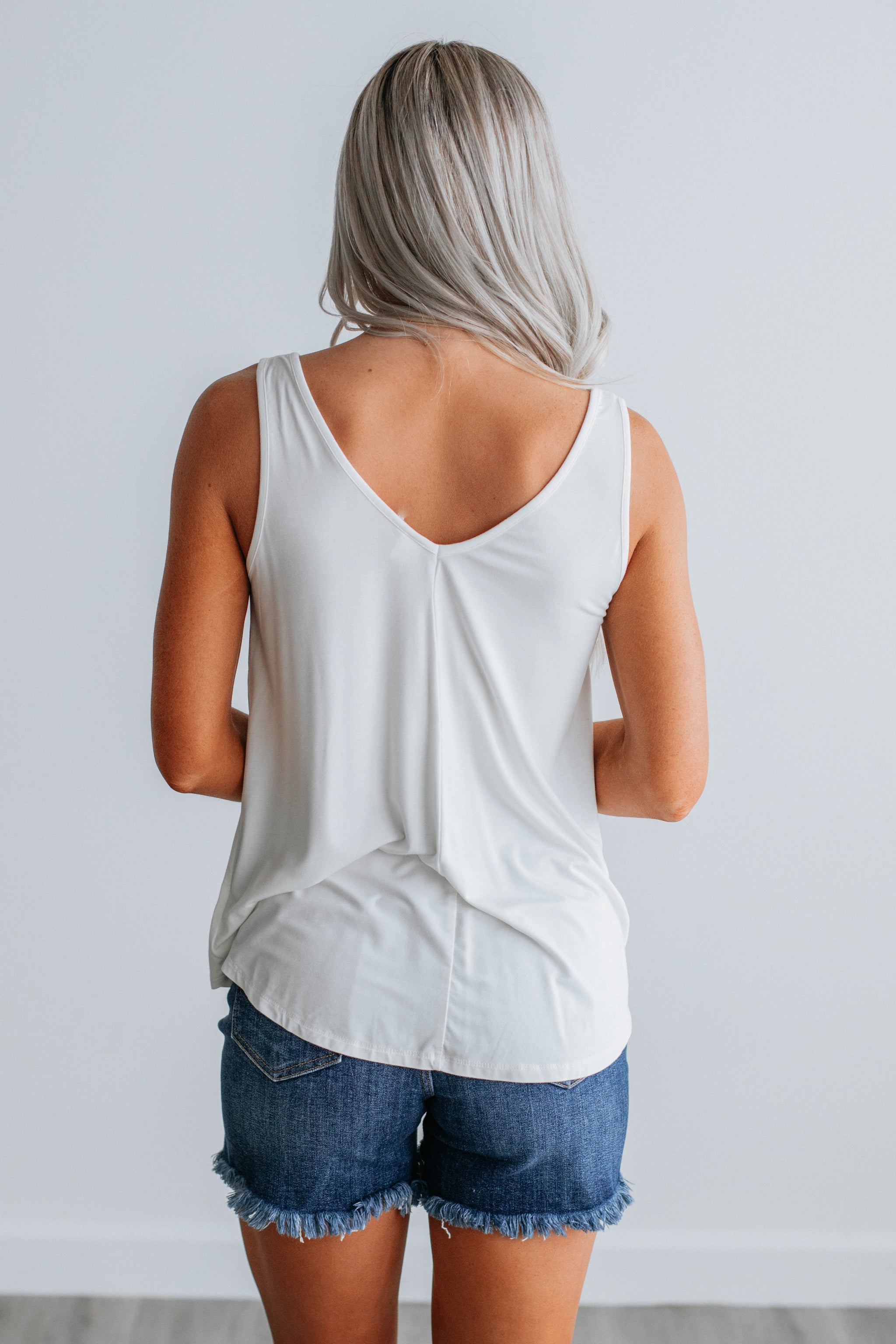 Linley Basic Tank - Ivory