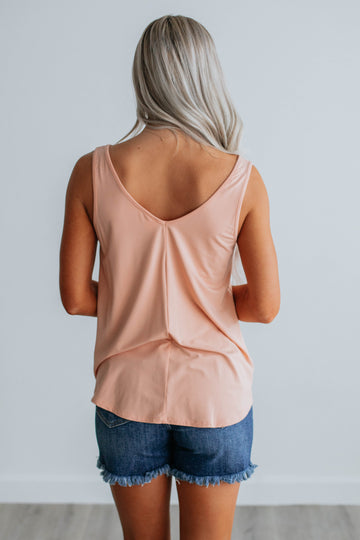 Linley Basic Tank - Peach