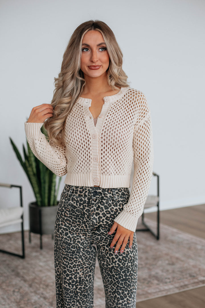 Liz Crochet Cardigan