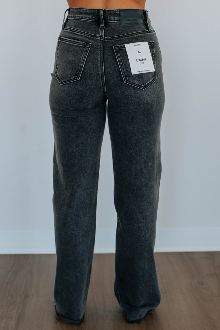 Logan Hidden Jeans - Vintage Black