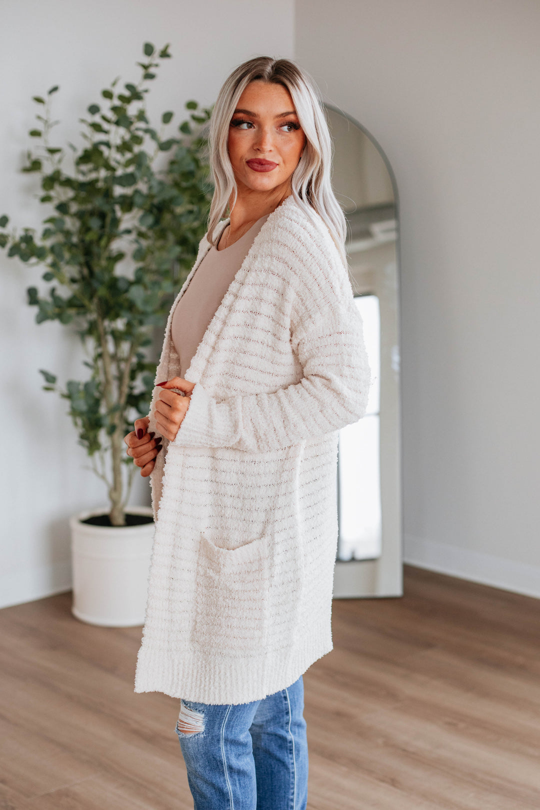 Lorna Cardigan - Ivory