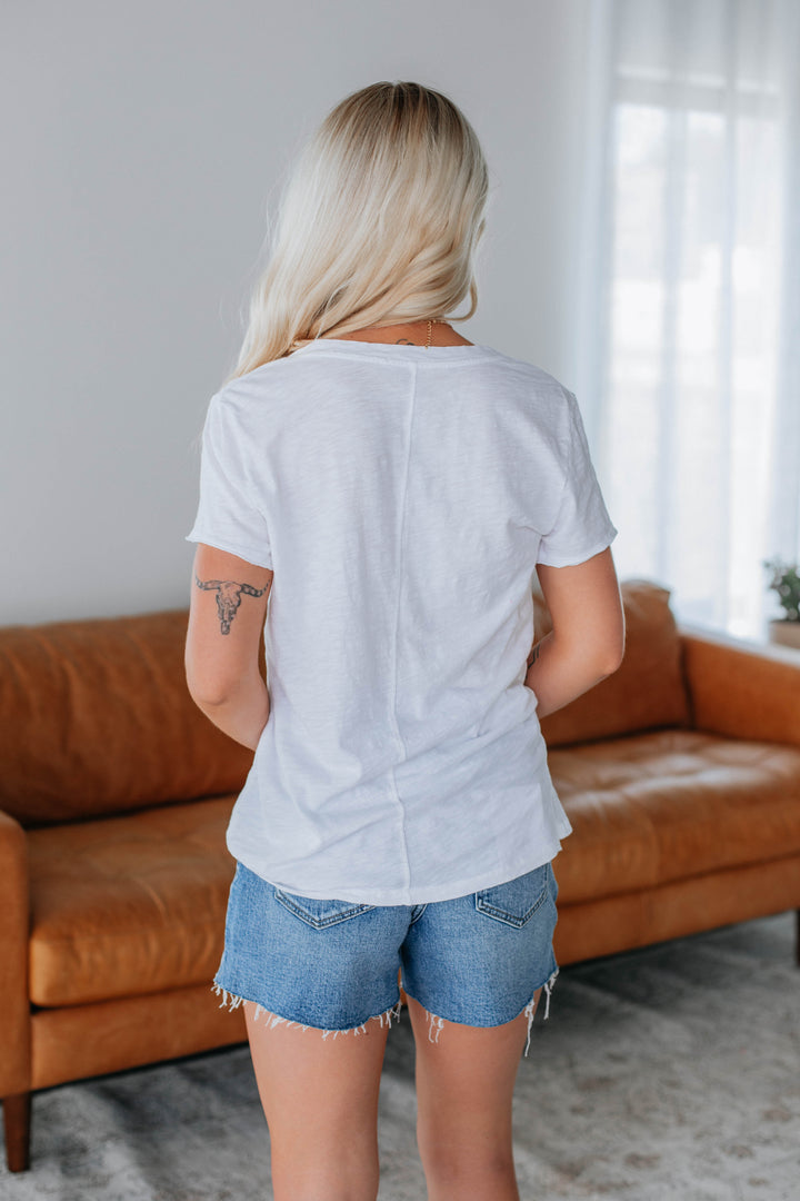 Luca Basic Tee - Ivory