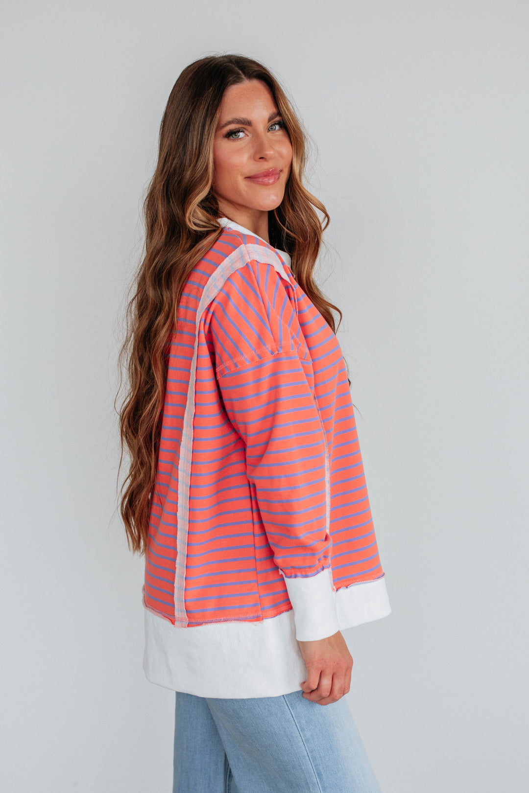 Luna Striped Top