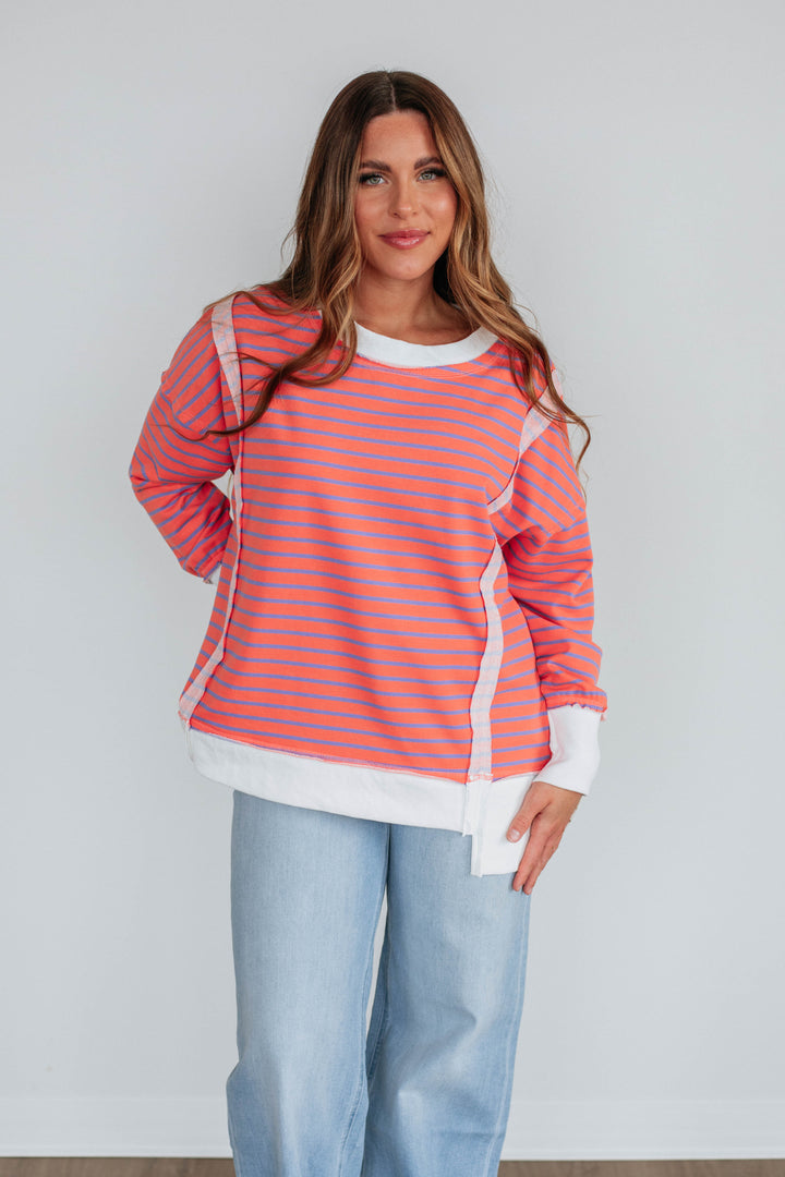 Luna Striped Top