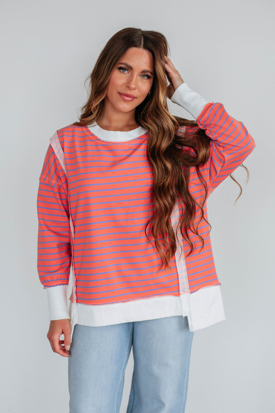 Luna Striped Top