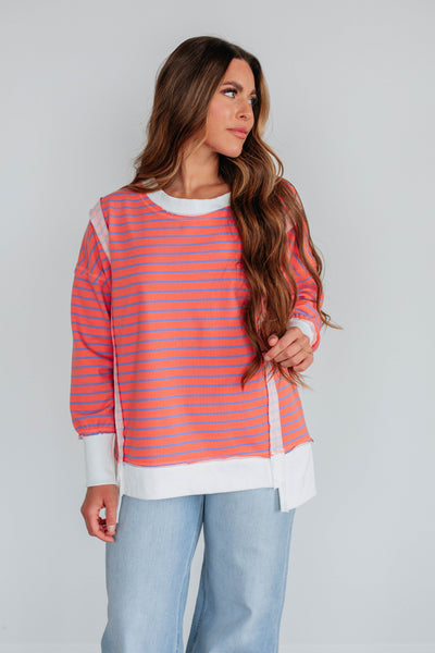 Luna Striped Top