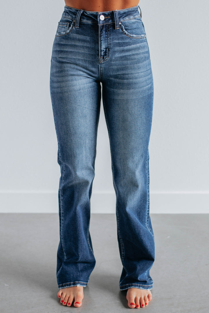 Maranie Risen Jeans - Dark Wash