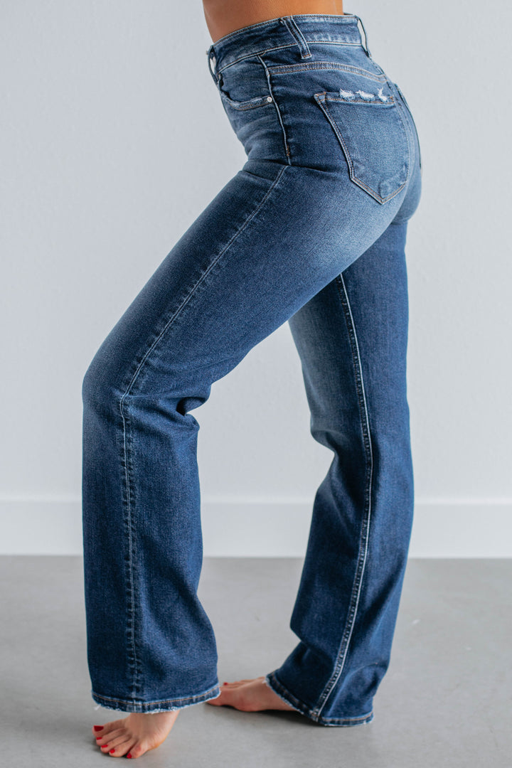 Maranie Risen Jeans - Dark Wash