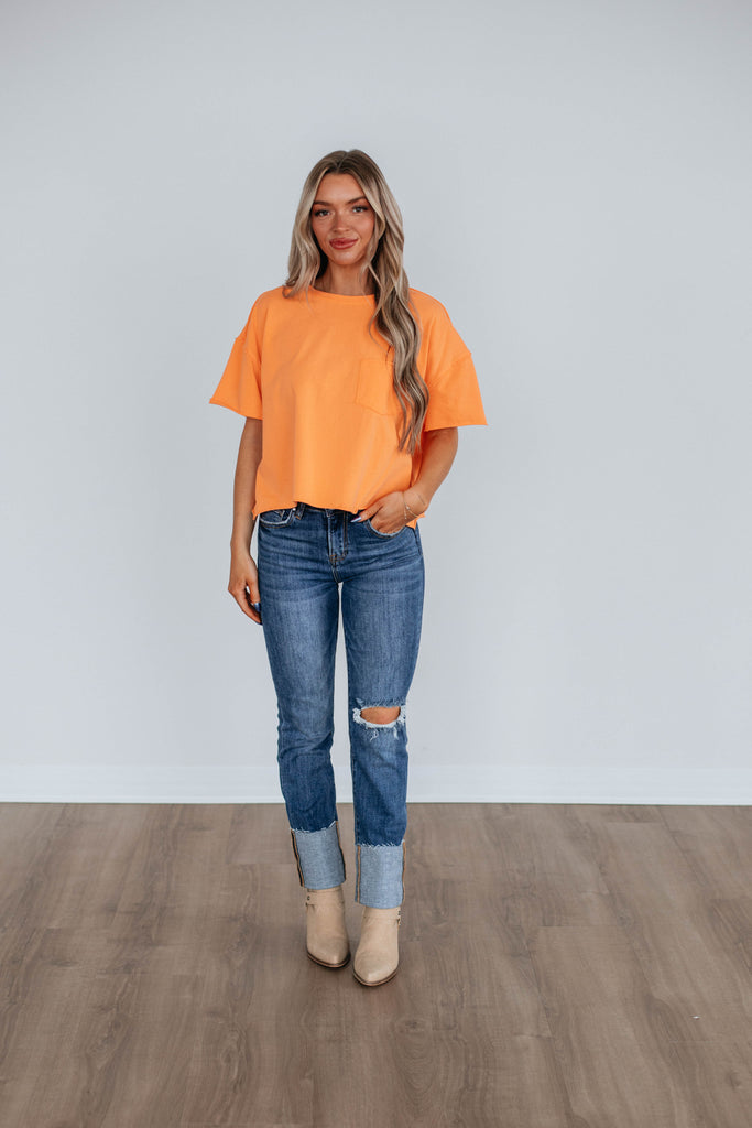 Moran Basic Top - Mango