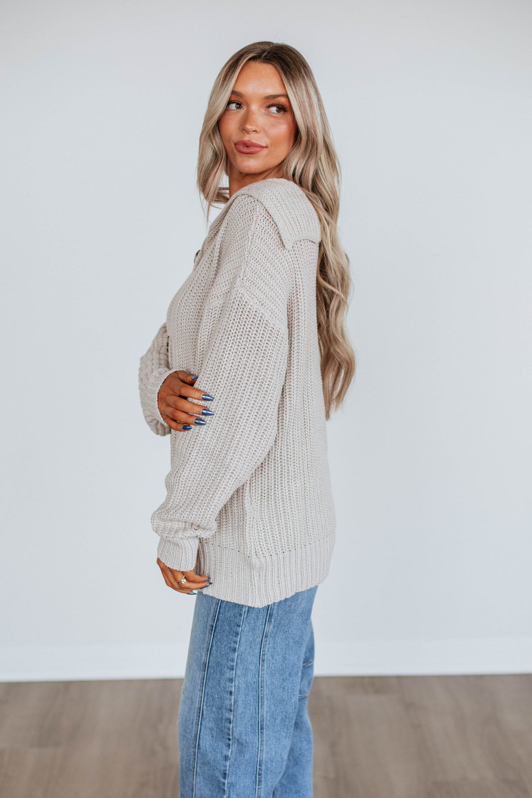 Moriah Knit Cardigan - Ecru