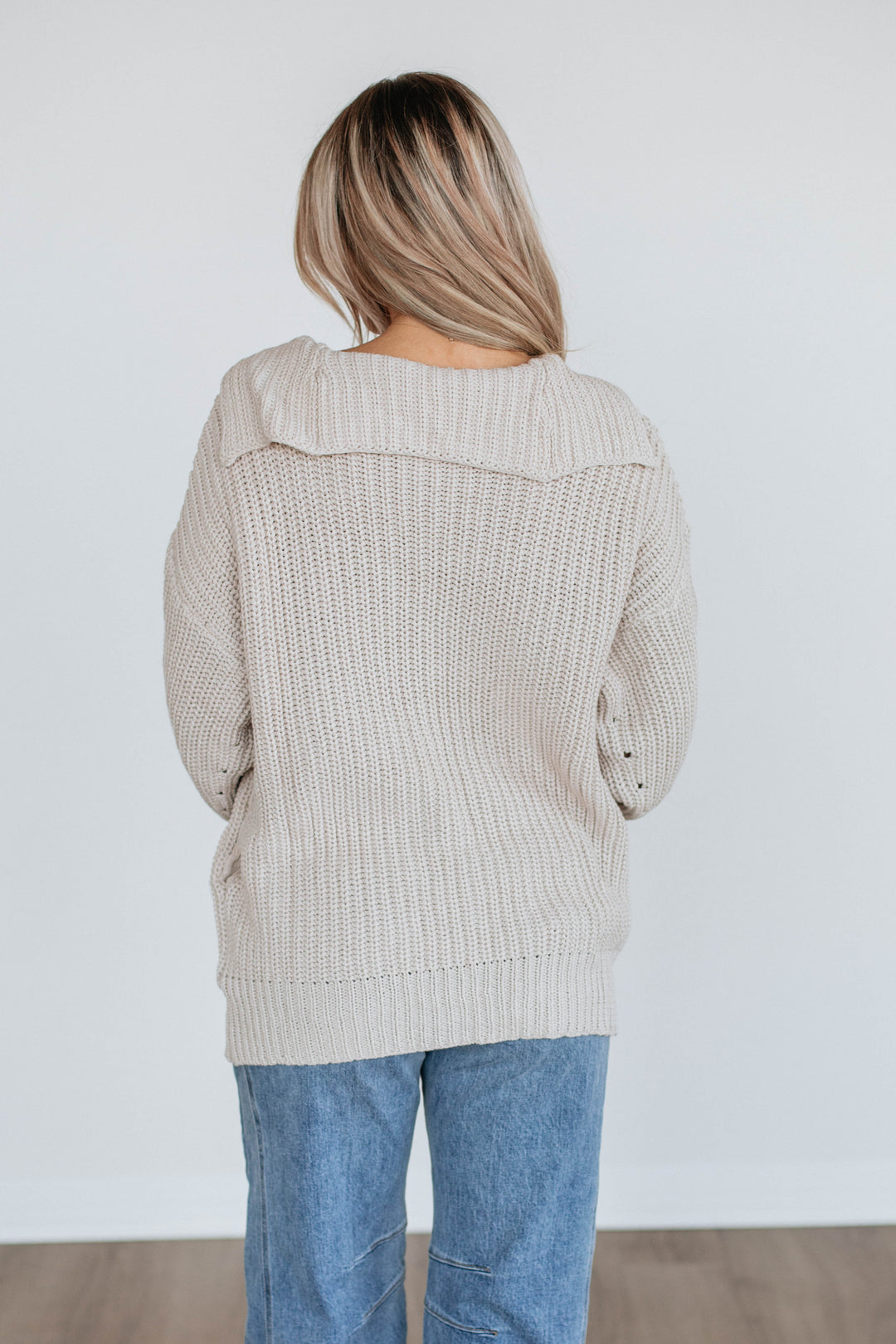 Moriah Knit Cardigan - Ecru