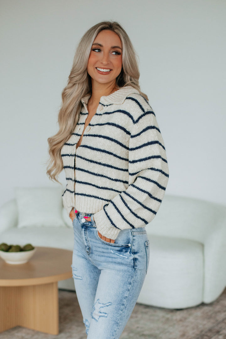 Nataleigh Striped Cardigan