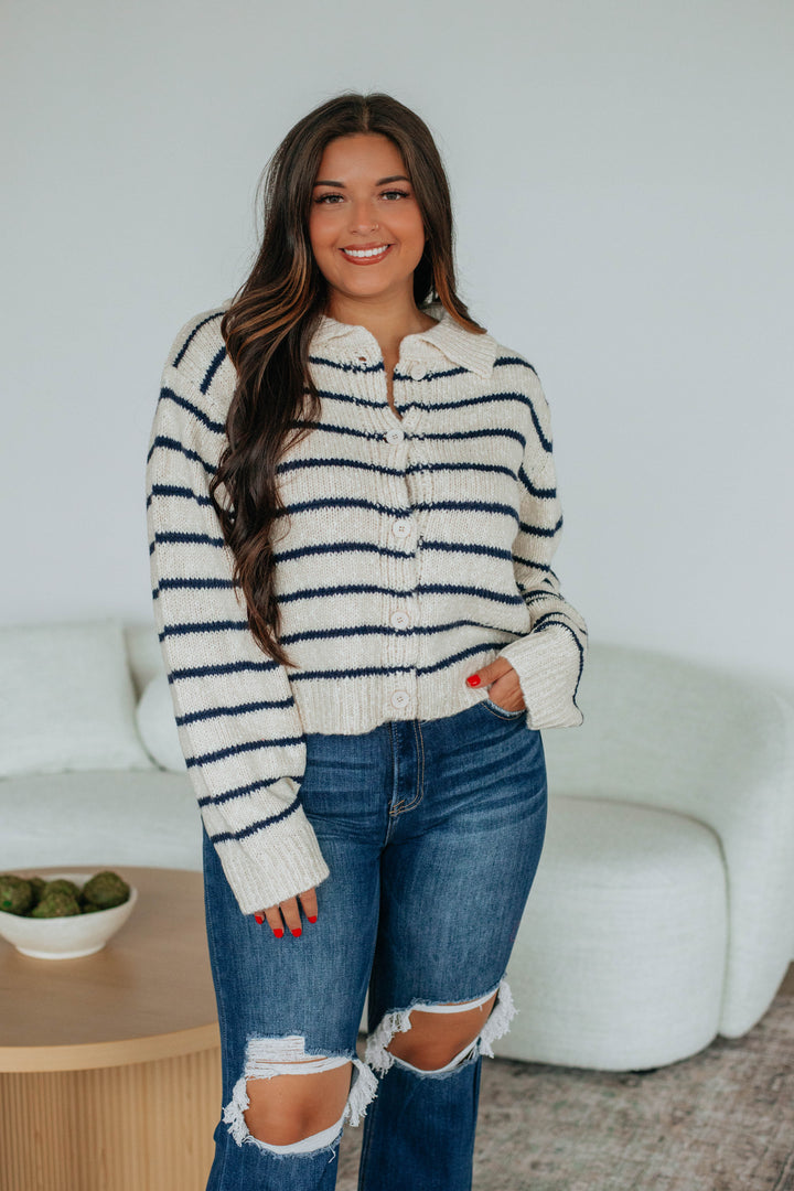 Nataleigh Striped Cardigan