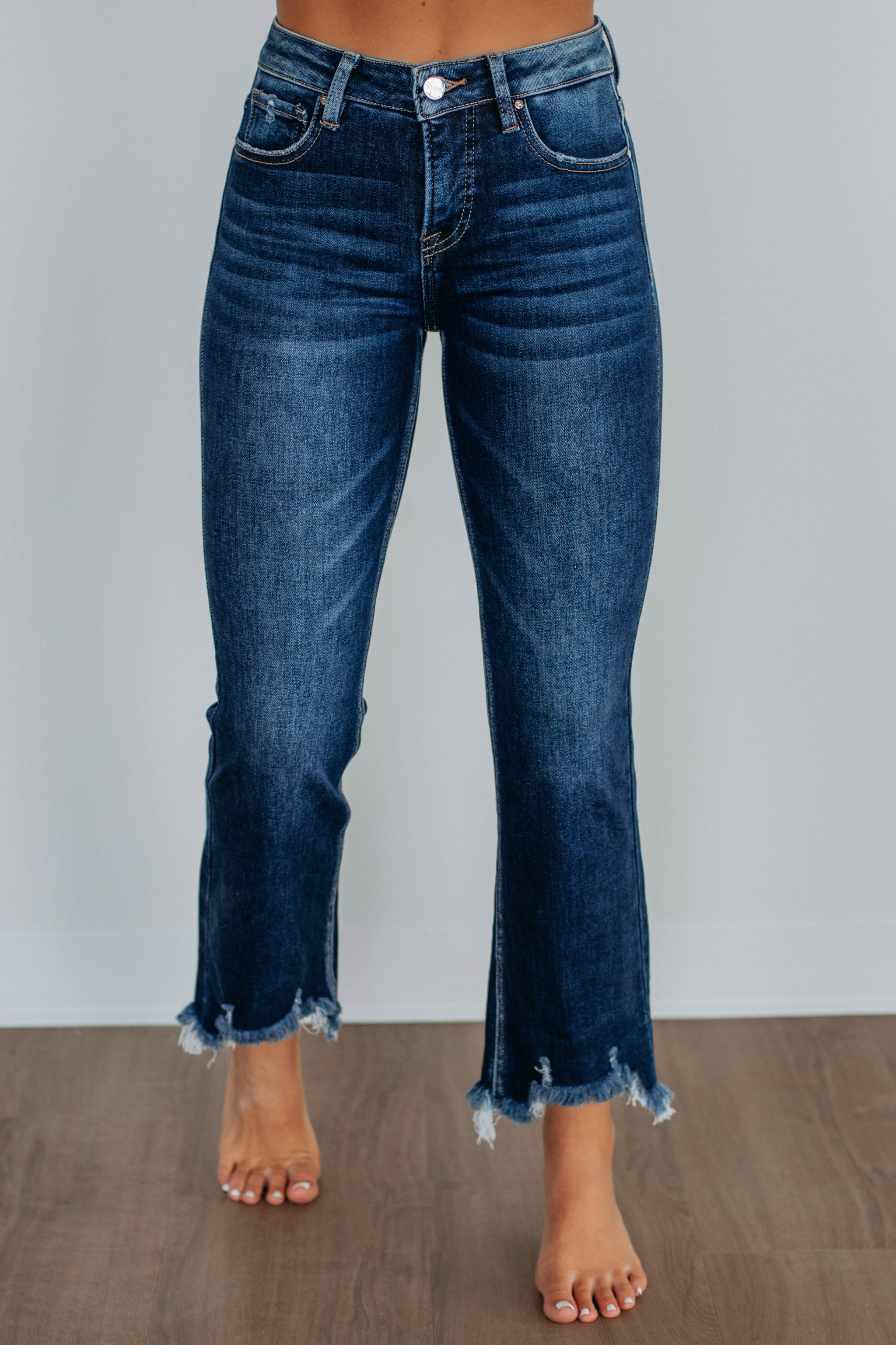 Neona Risen Jeans - Deep Blue