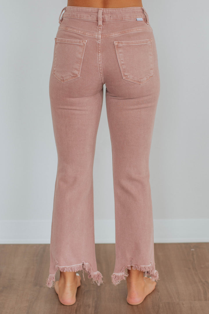 Neona Risen Jeans - Mauve