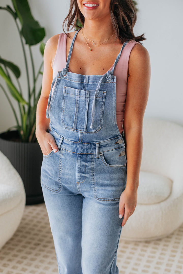 Nolan Risen Denim Overalls