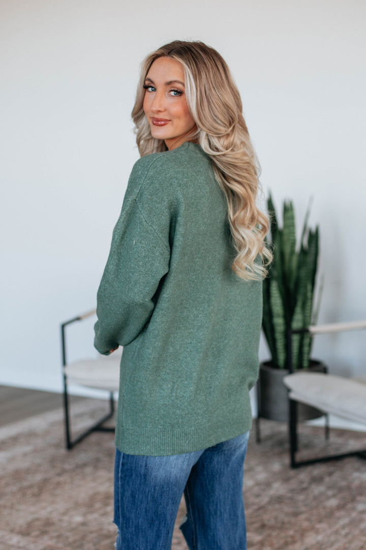 Nolia Knit Sweater - Spruce