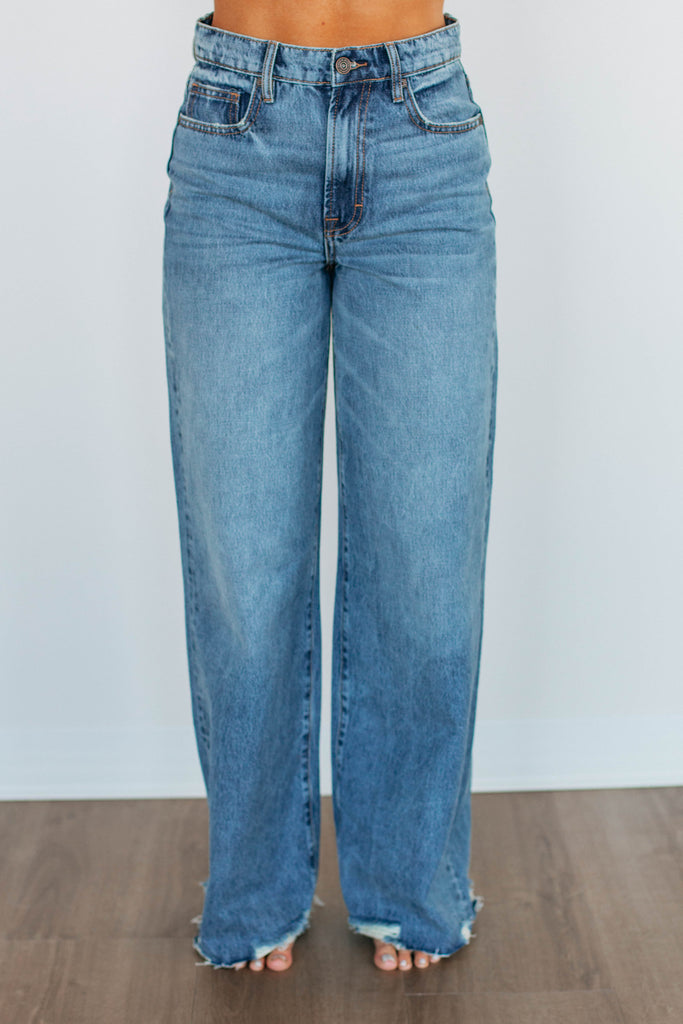 Nori Hidden Jeans - Medium Wash