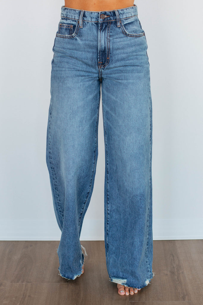 Nori Hidden Jeans - Medium Wash