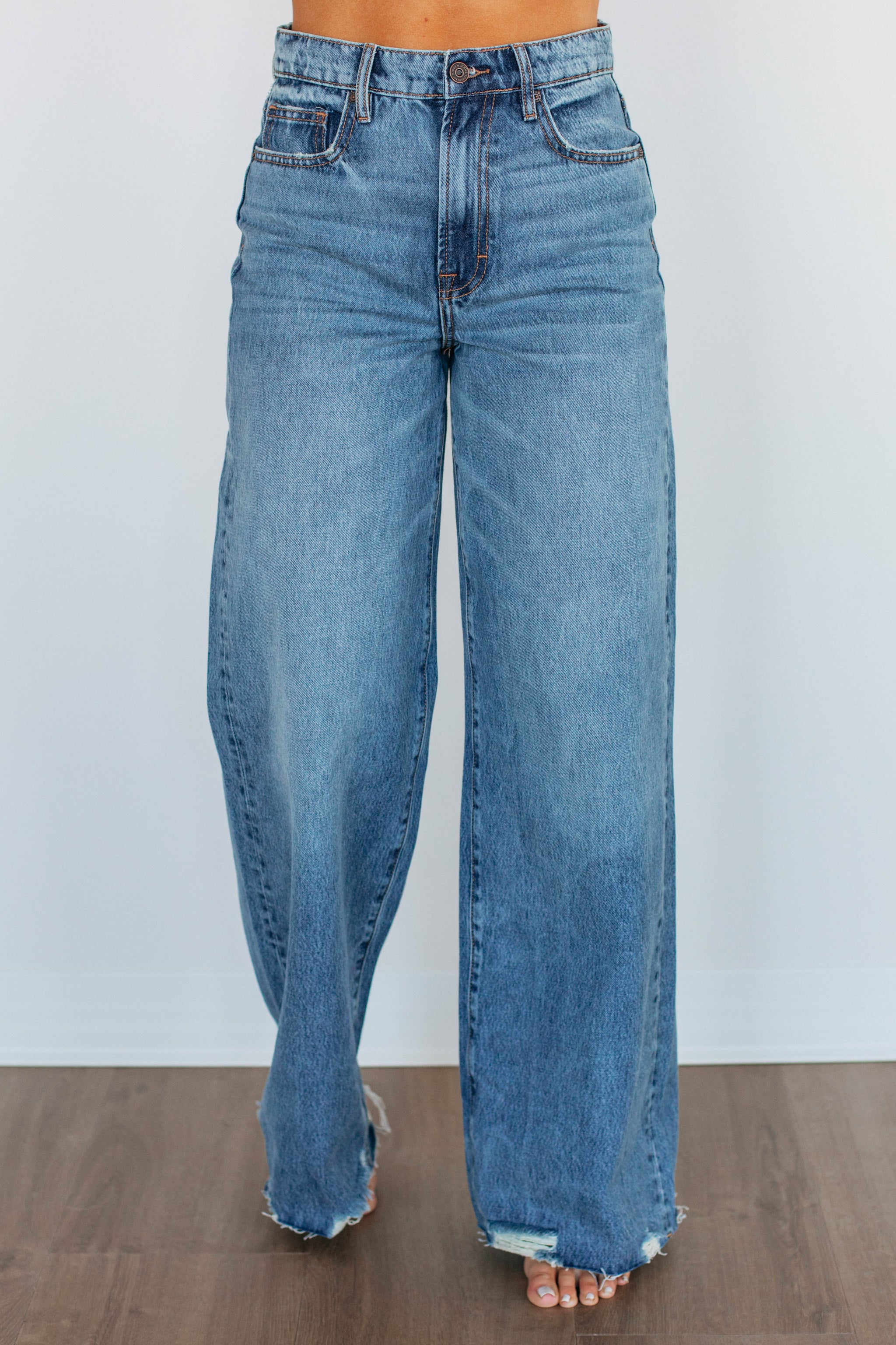 Nori Hidden Jeans - Medium Wash