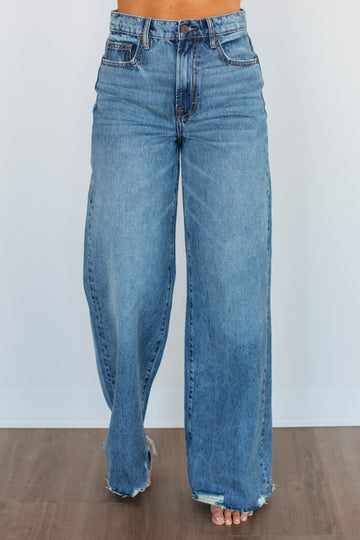 Nori Hidden Jeans - Medium Wash