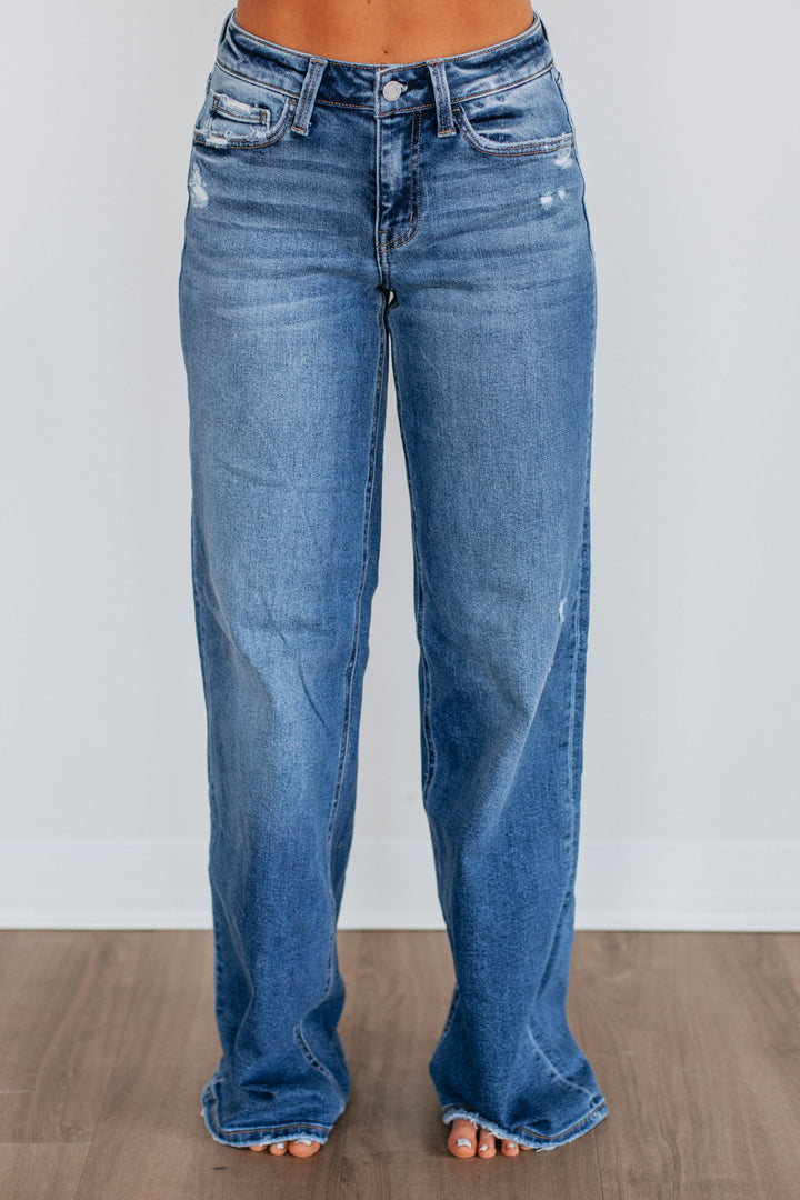 Olivia Vervet Jeans - Dark Wash