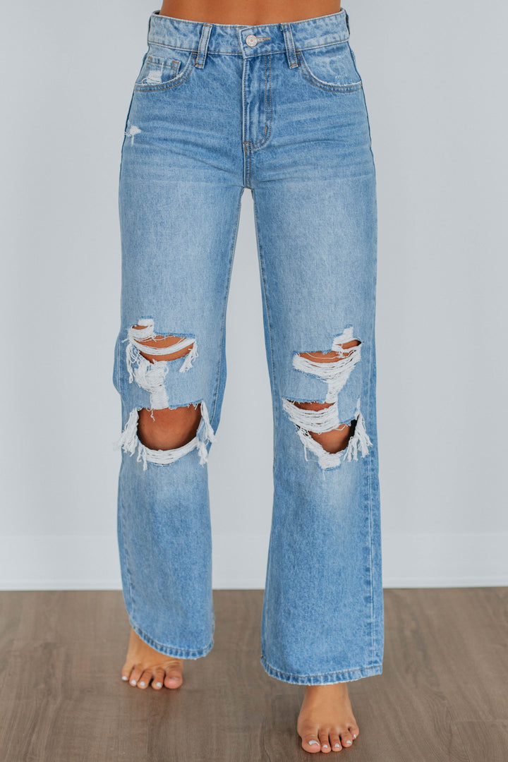 Olivia Vervet Jeans - Lowkey