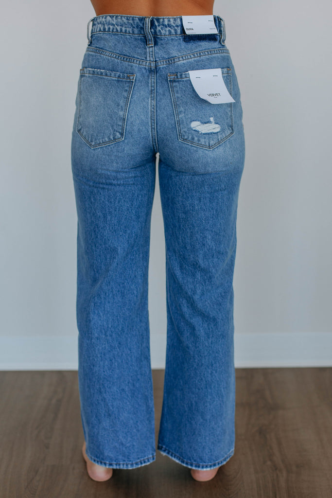 Olivia Vervet Jeans - Restored