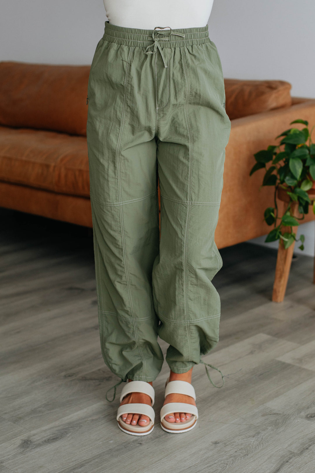 On The Go Pants - Dark Olive