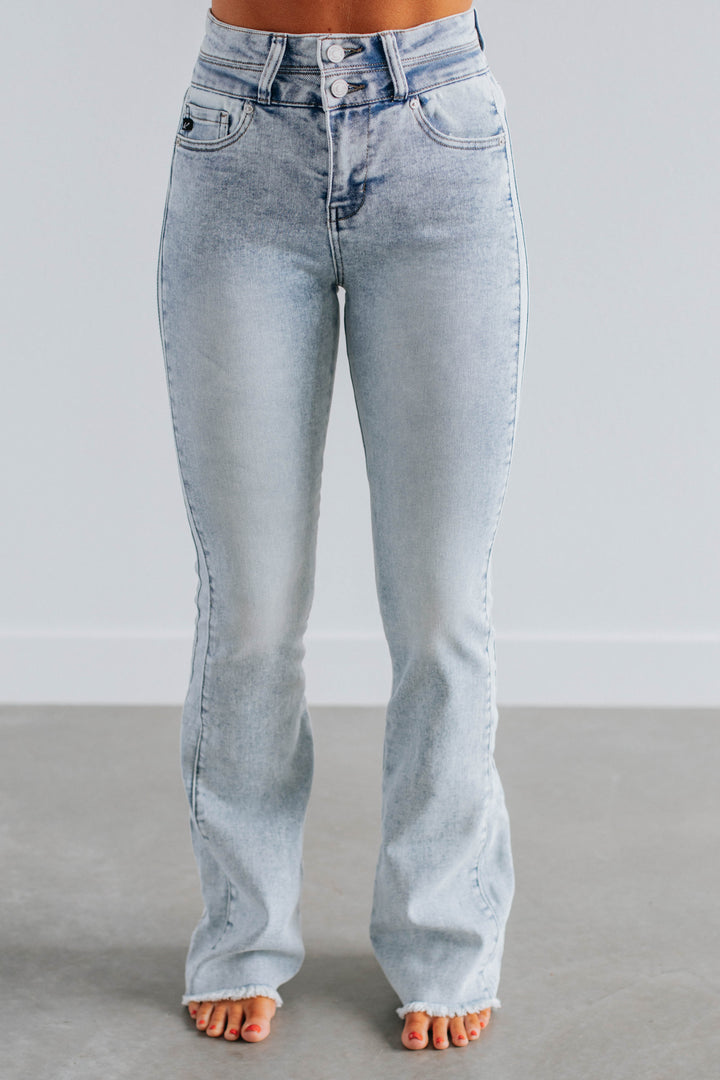 Orlando KanCan Bootcut Jeans - Light Wash