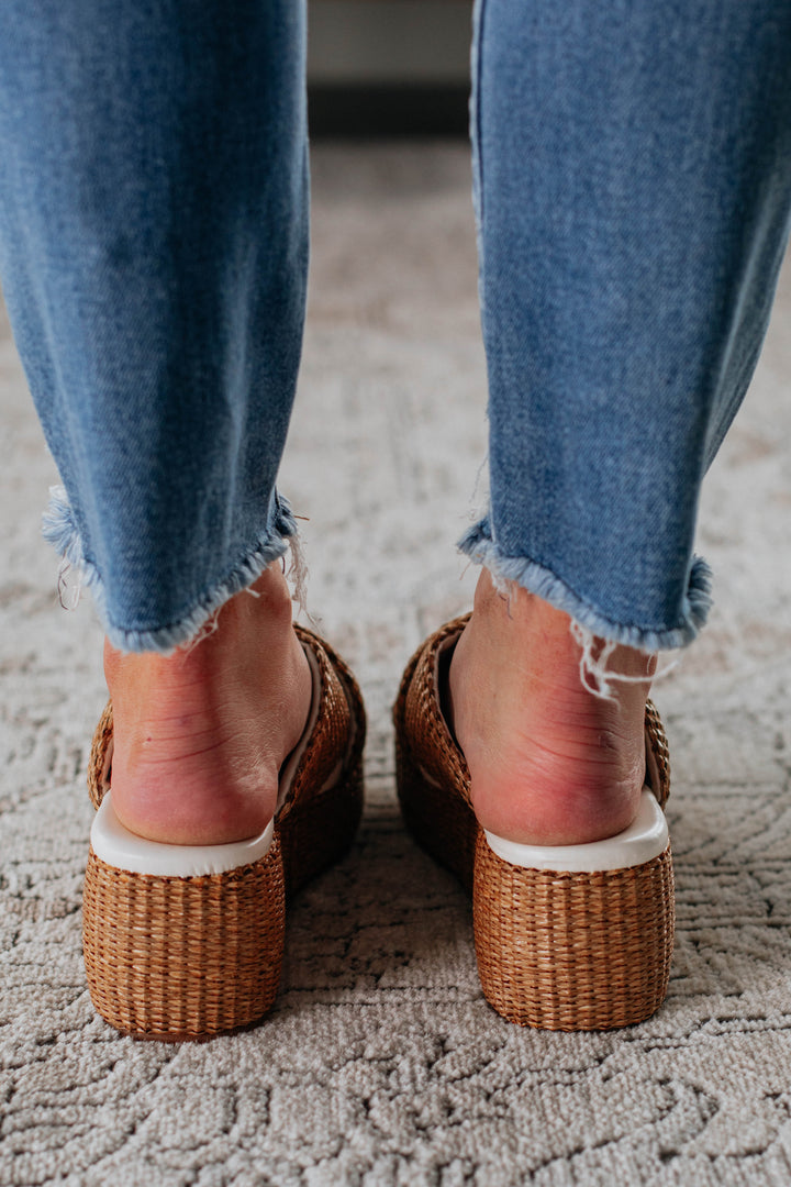 Playing Along Platform Sandals - Camel