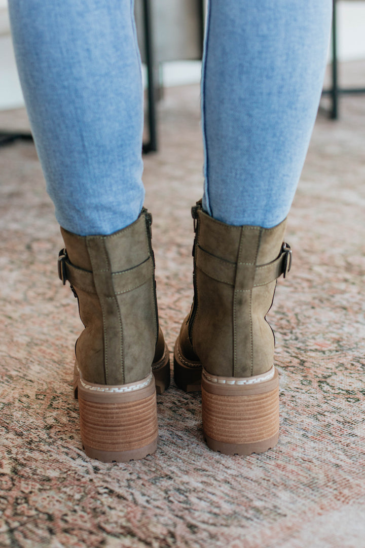 Playing By Your Rules Boots - Khaki