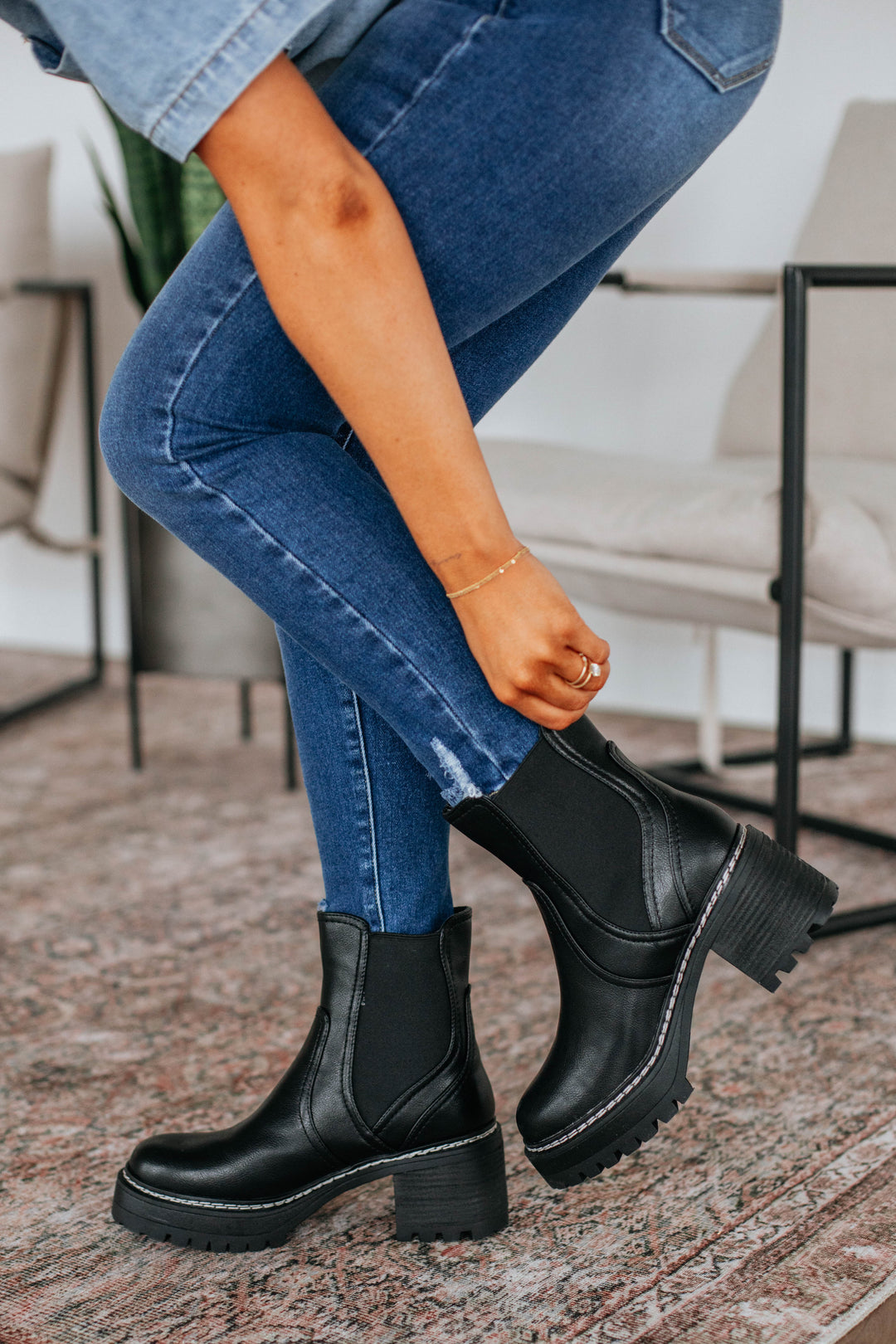 Prioritizing Me Boots - Black