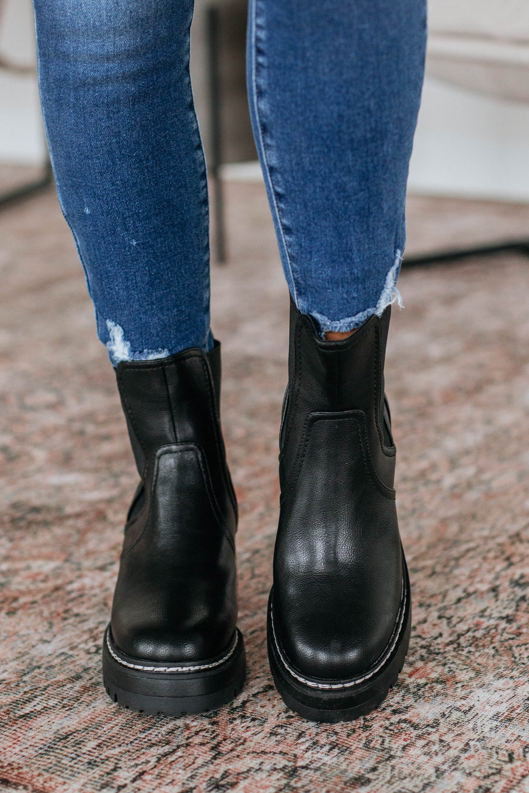 Prioritizing Me Boots - Black